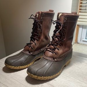LL Bean Boots 10” Shearling-Lined